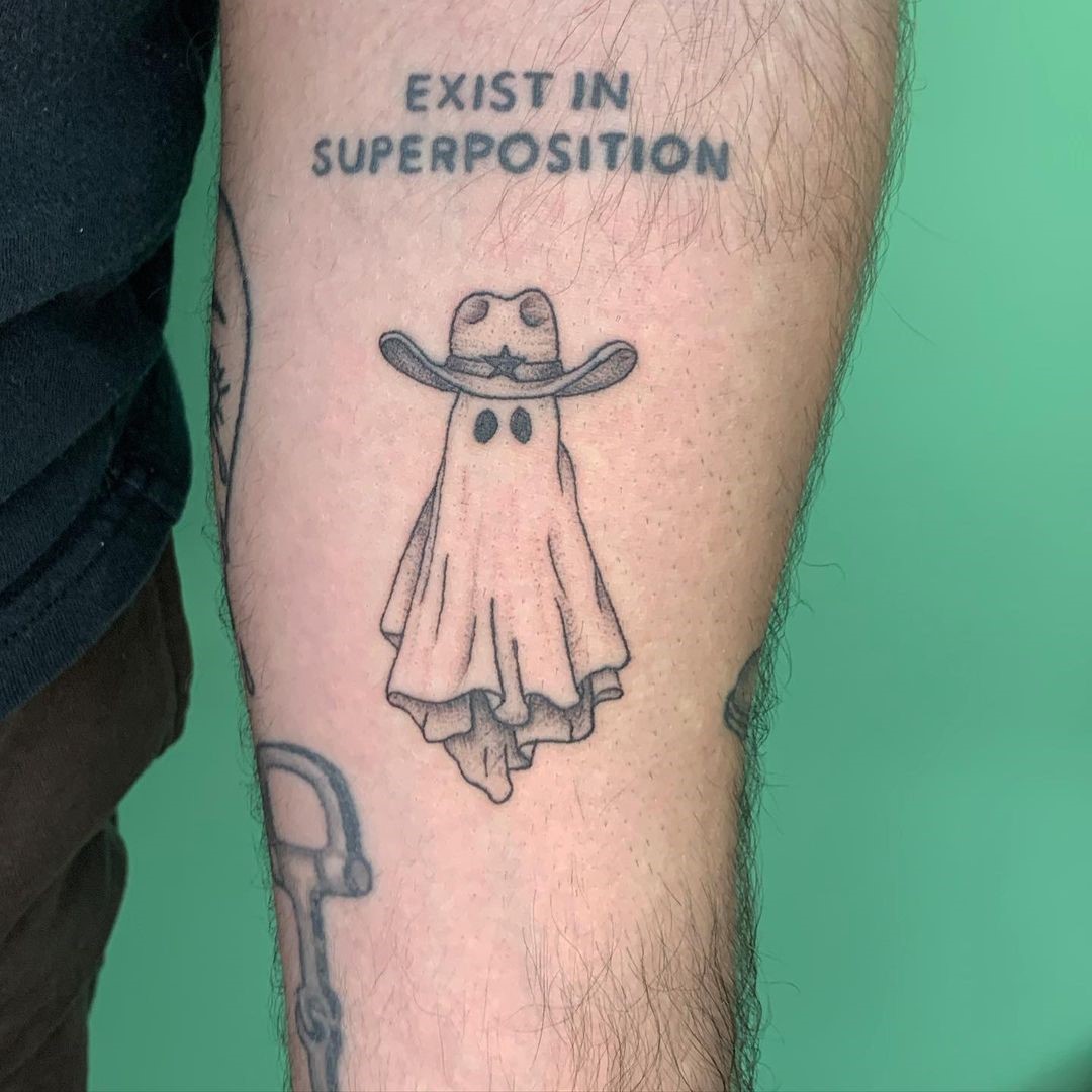 Cowboy Ghost Tattoo 