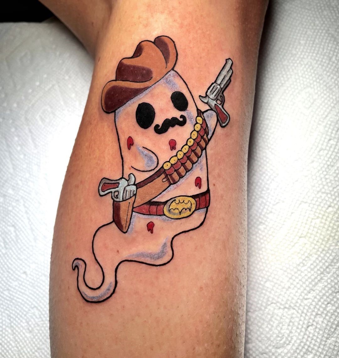 Funny Ghost Tattoos 