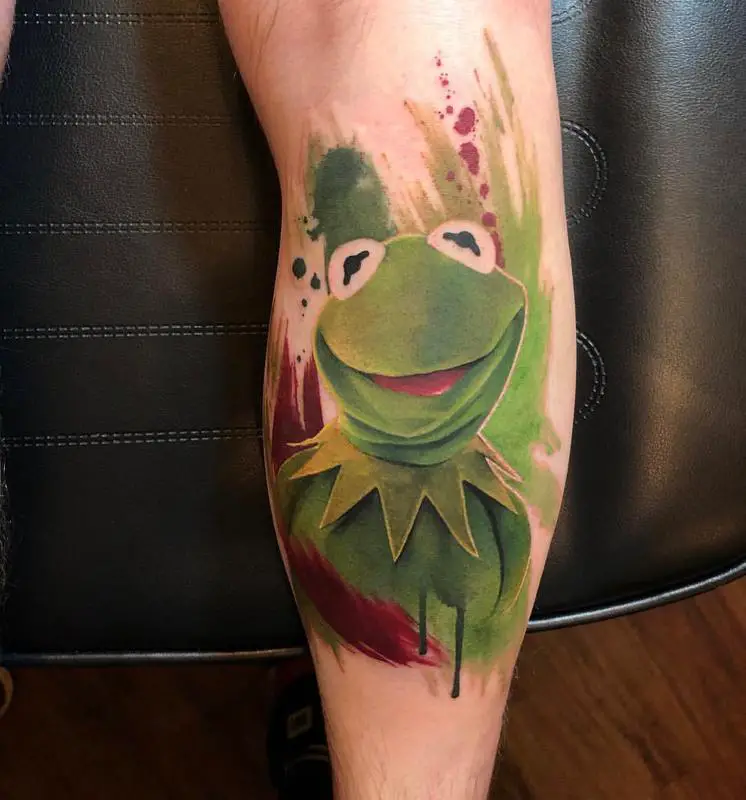 Kermit The Frog Tattoo