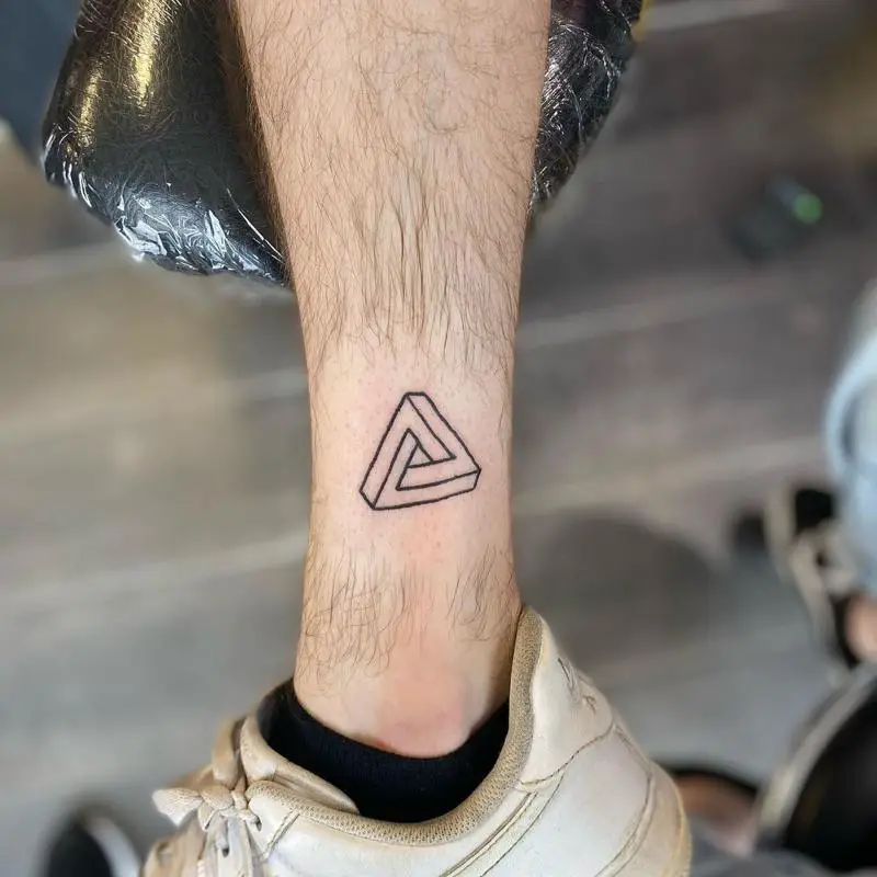 Penrose Triangle Tattoo 2