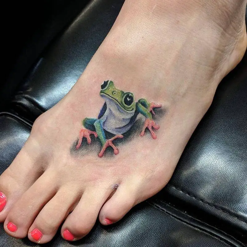 Tree Frog Tattoo 2