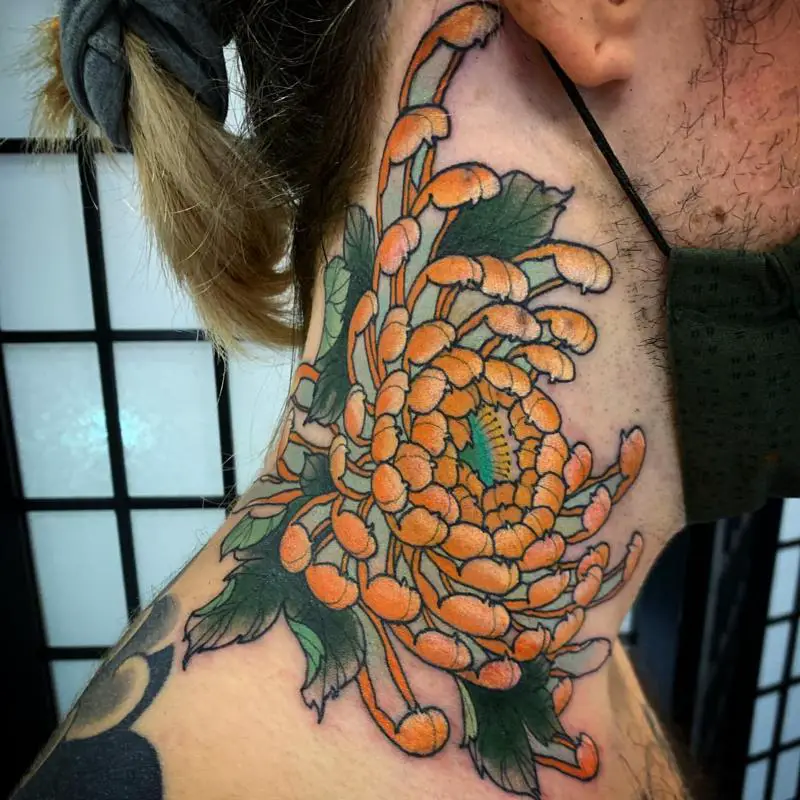 Where Should I Get My Chrysanthemum Tattoo 2