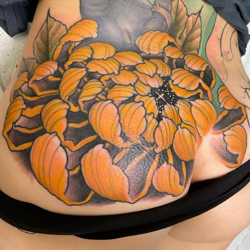Where Should I Get My Chrysanthemum Tattoo 5