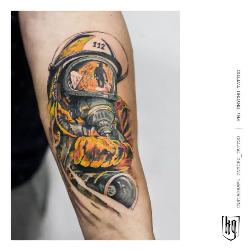 Firefighter Tattoos 2