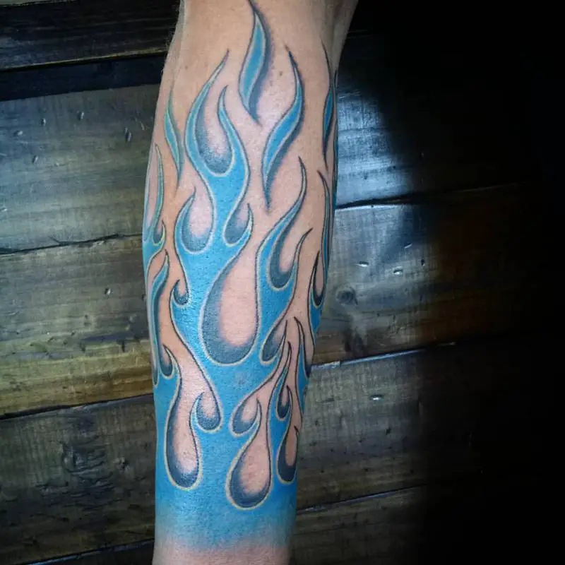 Flame Sleeve Tattoo 1
