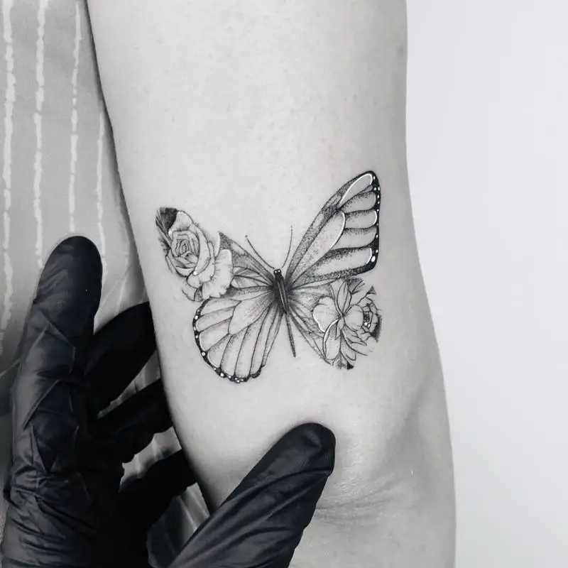The Butterfly Tattoo Design 3