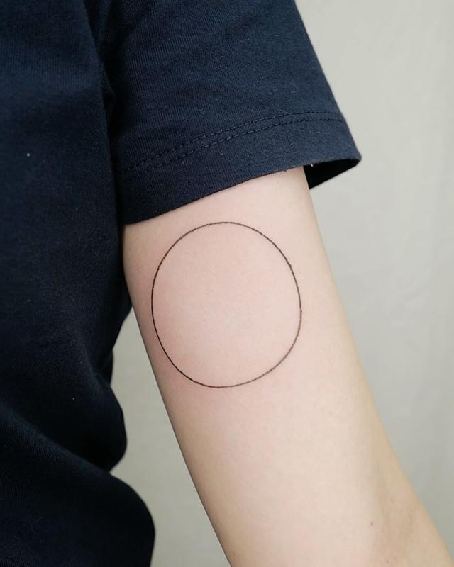 The Circle Tattoo Design 2