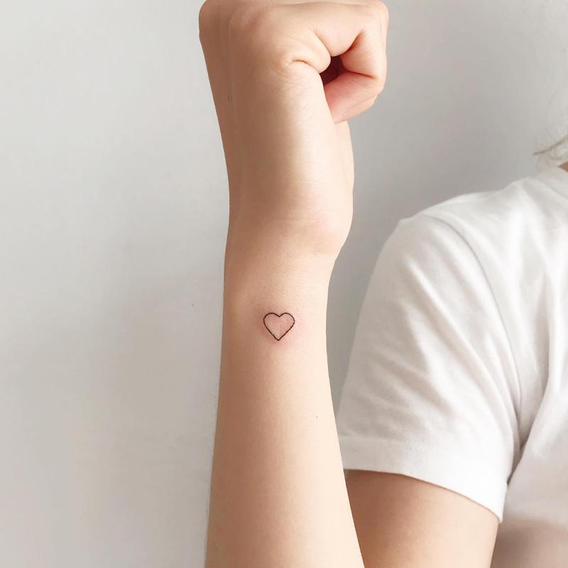 The Heart Tattoo Design 1