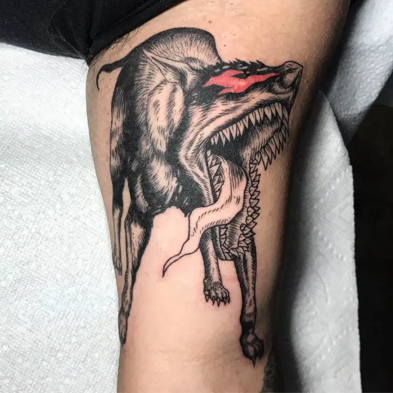 Beast of Darkness Tattoo 2