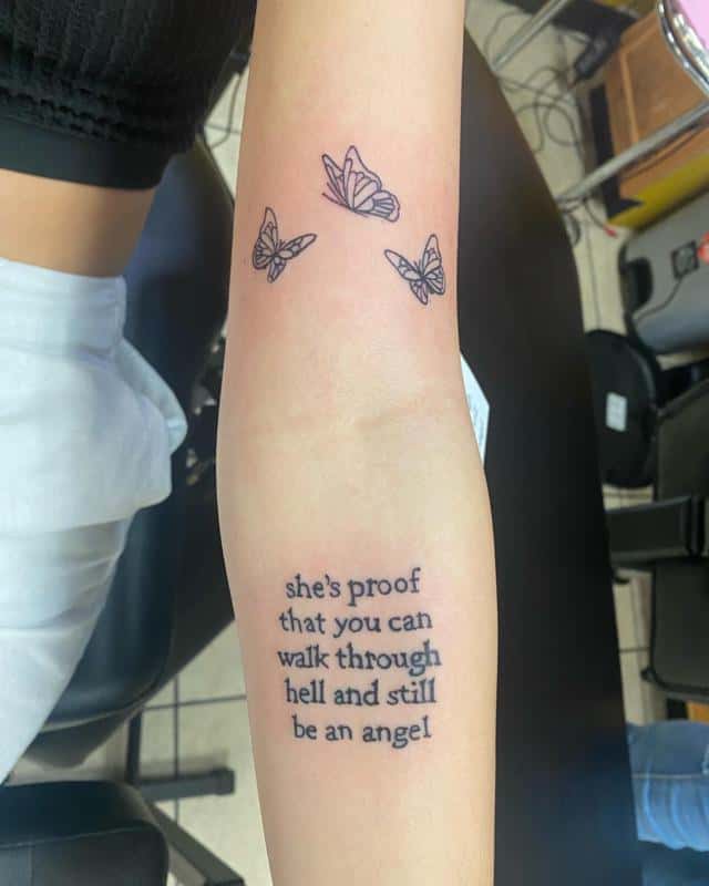 Inspirational Quote Tattoo 3